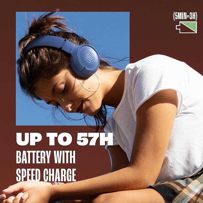 JBL Tune 520BT - Wireless On-Ear Headphones, Up to 57H Battery Life 81rfgziwy7l. ac sx679