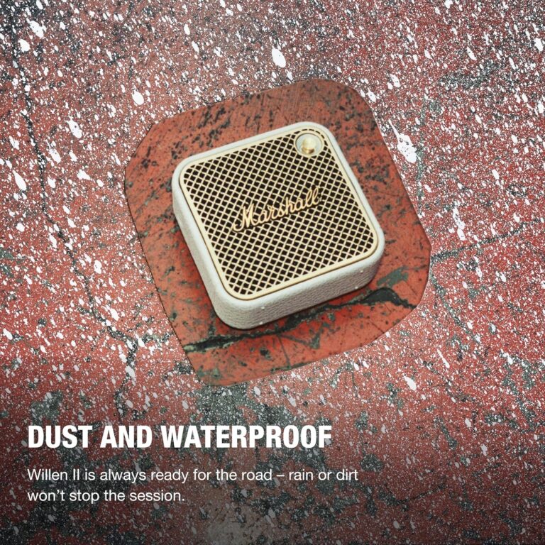 Marshall Willen II Portable Bluetooth Speaker - Rugged Waterproof/Dust-Proof Design | Loud Stereo Sound, Deep Bass | Compact a1su+anhx6l. ac sl1500