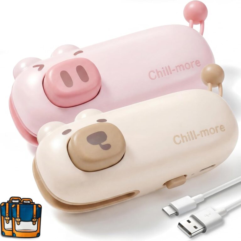 Amazon Kitchen Find: Rechargeable Mini Bag Sealer with Magnet 61bs+1uo+cl. ac sl1500