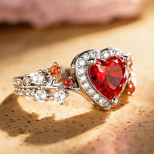 Heart Cubic Zirconia Promise Ring 61vjx2mlgzl. ac sy500
