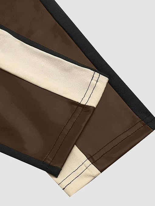 Flamingals Faux Leather Leggings (Patch Zip Pockets) 61yukj cpzl. ac sy679