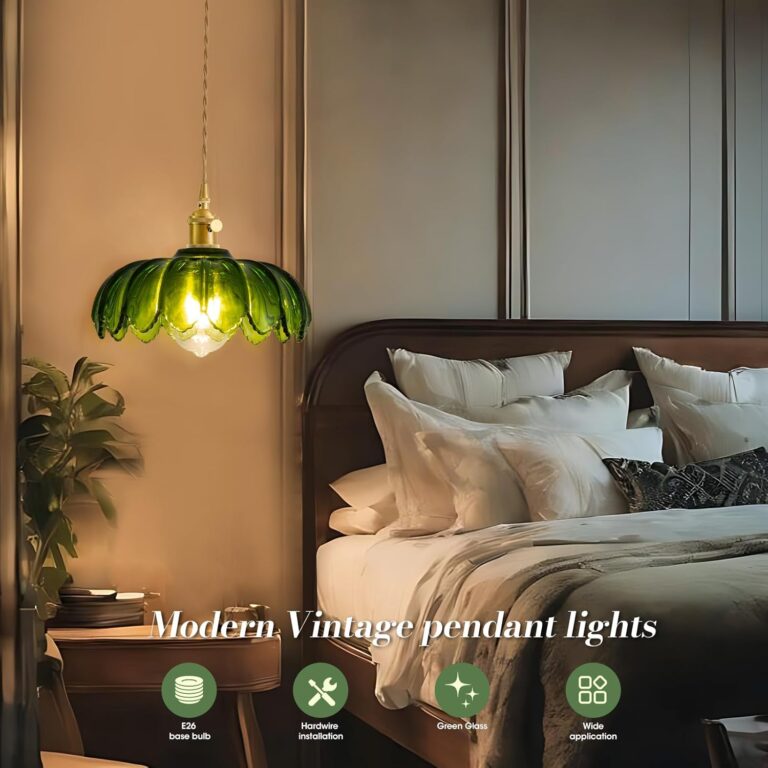Vintage Green Fluted Glass Plug-In Pendant Light 713jeapohwl. ac sl1500
