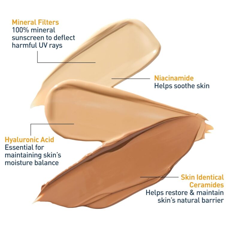 CeraVe Hydrating Tinted Mineral Sunscreen SPF 30 – Sheer Tint (1.7 oz) 71avhxljvfl. sl1500