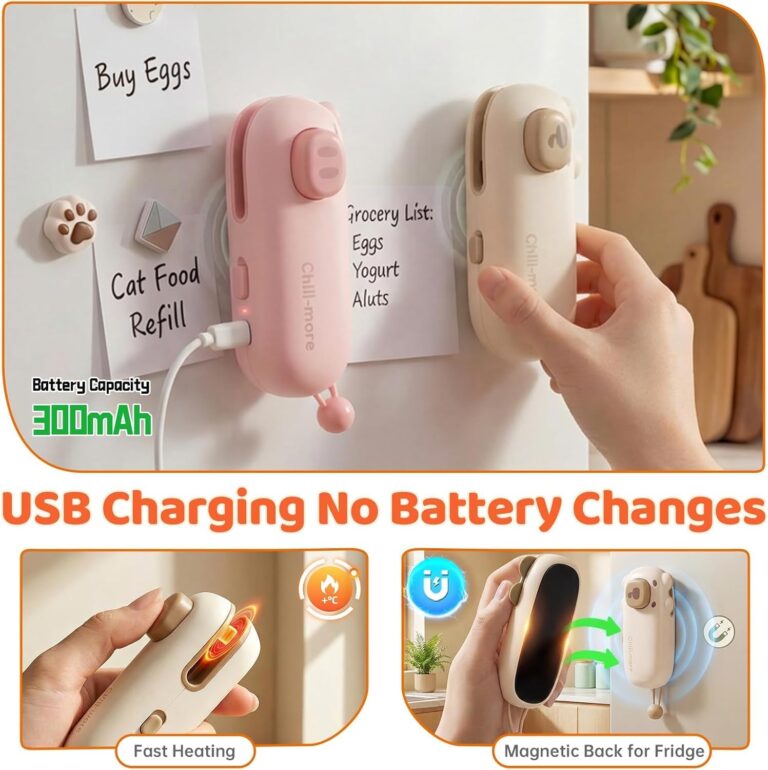 Amazon Kitchen Find: Rechargeable Mini Bag Sealer with Magnet 71+jxglv7il. ac sl1500
