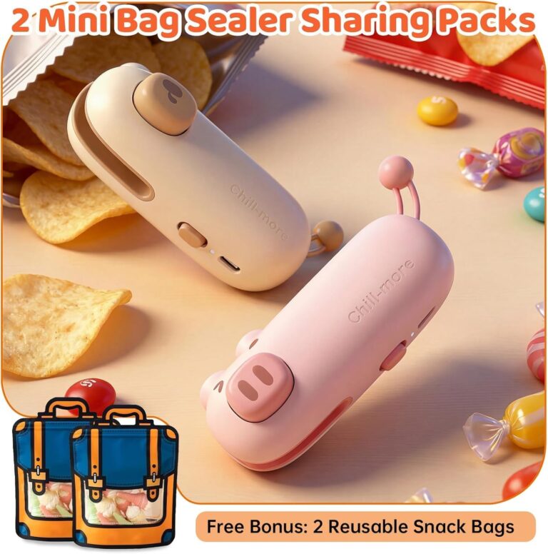 Amazon Kitchen Find: Rechargeable Mini Bag Sealer with Magnet 71dpu6nvpol. ac sl1500