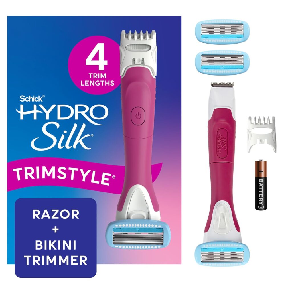 Schick Hydro Silk TrimStyle 2-in-1 Waterproof Bikini Trimmer & Razor for Women 71vu1ncil5l. sl1500