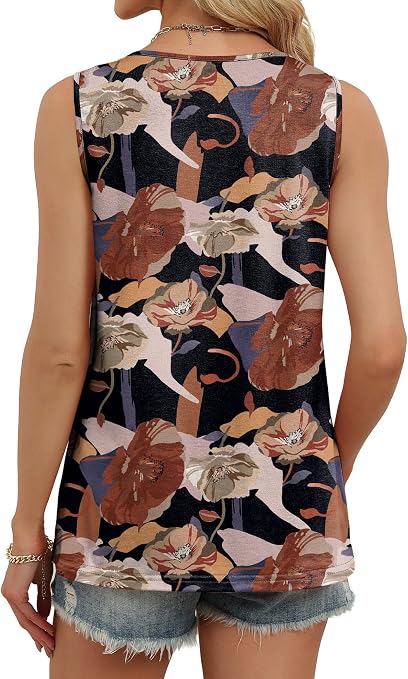 WIHOLL Womens Tank Top (Loose, Casual) 816 jfkydgl. ac sy679