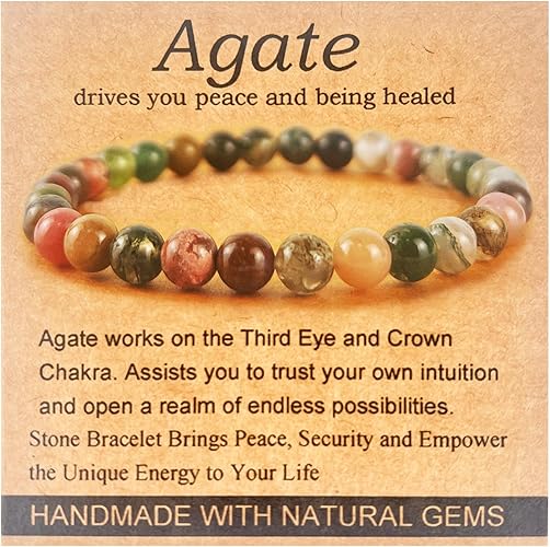 Handmade Healing Bracelet (6mm Gemstone Beads) 81fhykcximl. ac sy500