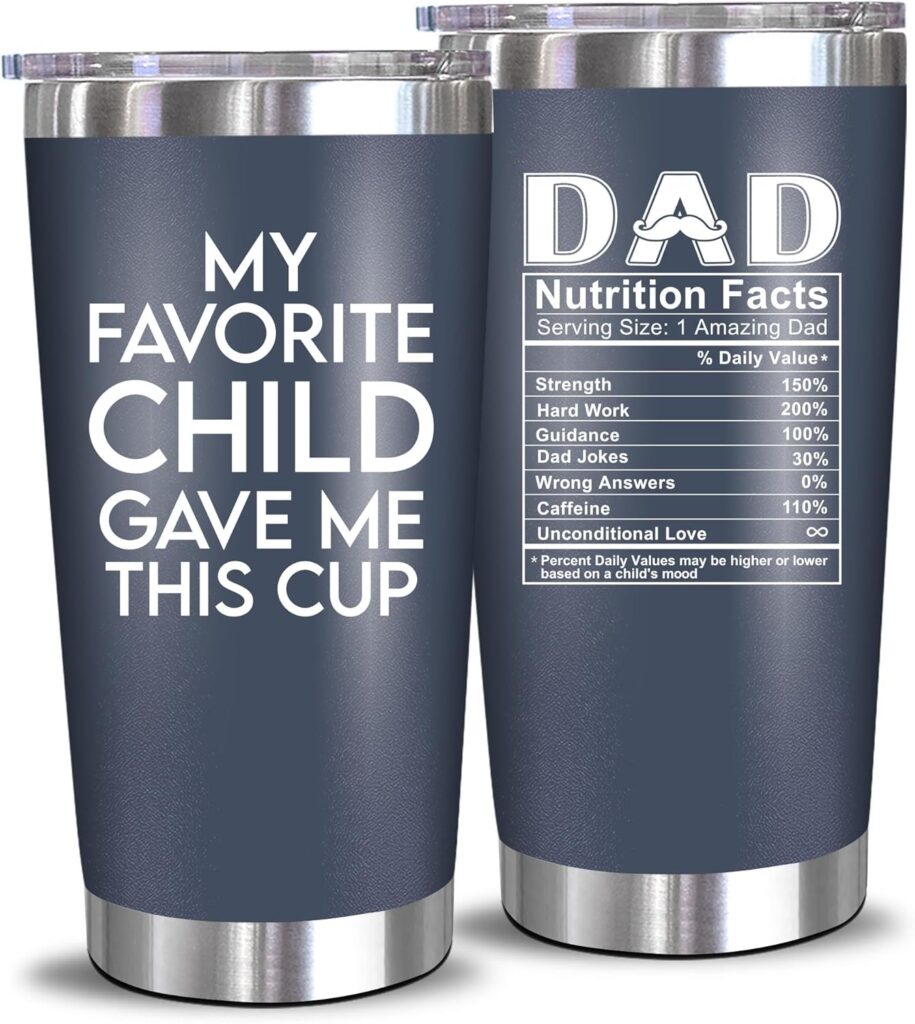 Fathers Day Gift From Kids - Dad Birthday Gift Idea 20 Oz Tumbler 81mi5srvxol. ac sl1500