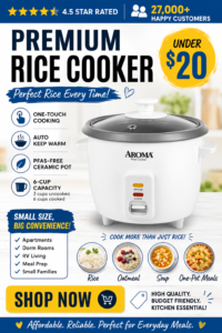 aroma rice cooker